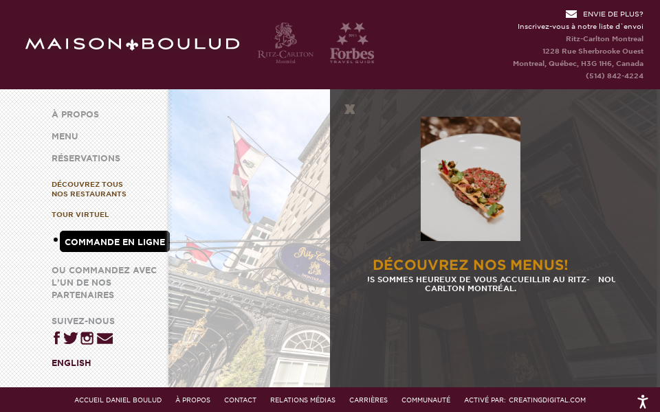 www.maisonboulud.com/francais/ screen capture