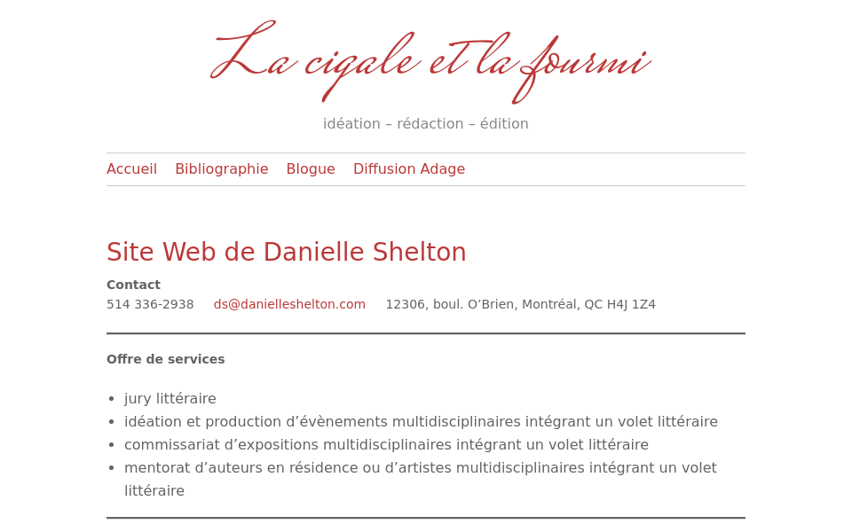 danielleshelton.com/ screen capture