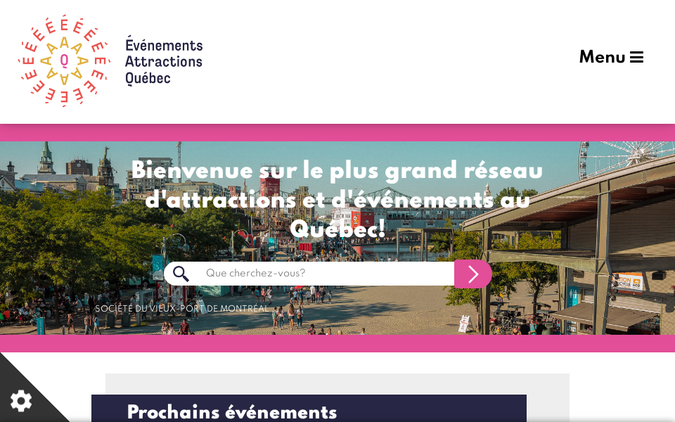 www.evenementsattractions.quebec/ screen capture
