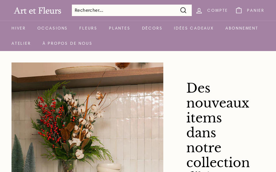 www.artetfleurs.ca/ screen capture