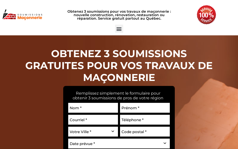 soumissionsmaconnerie.ca/ screen capture