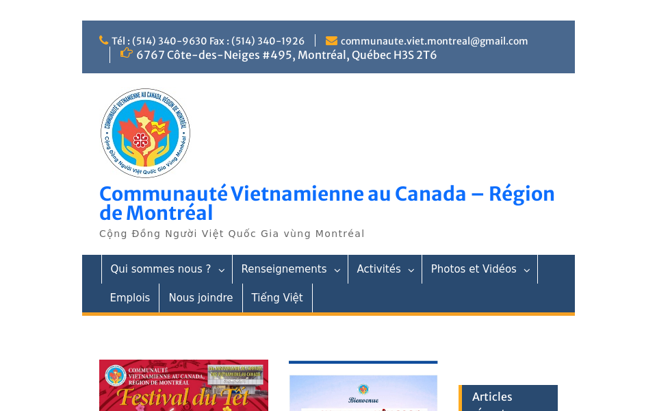 communautevietmontreal.com/ screen capture