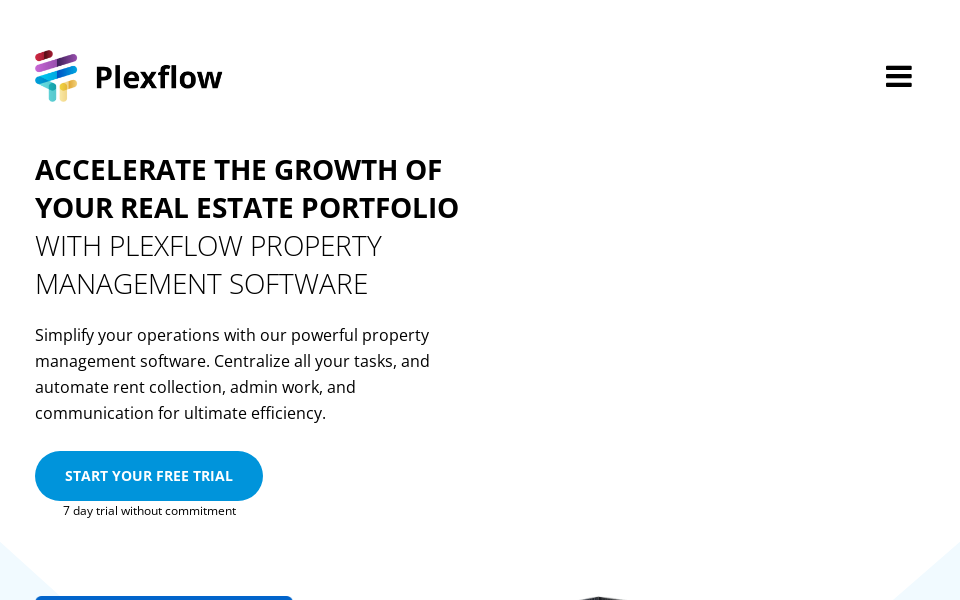 plexflow.ca/ screen capture