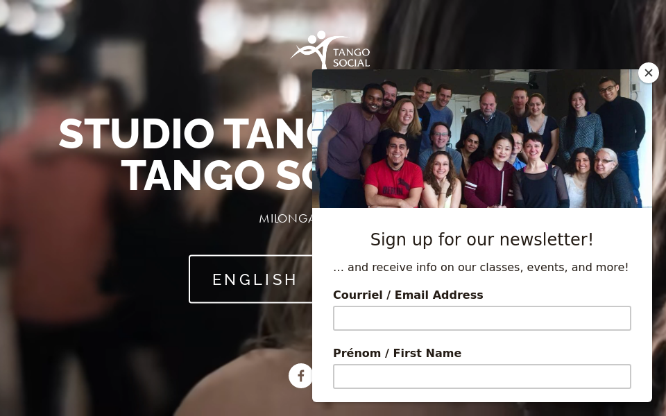 studiotango.ca/ screen capture