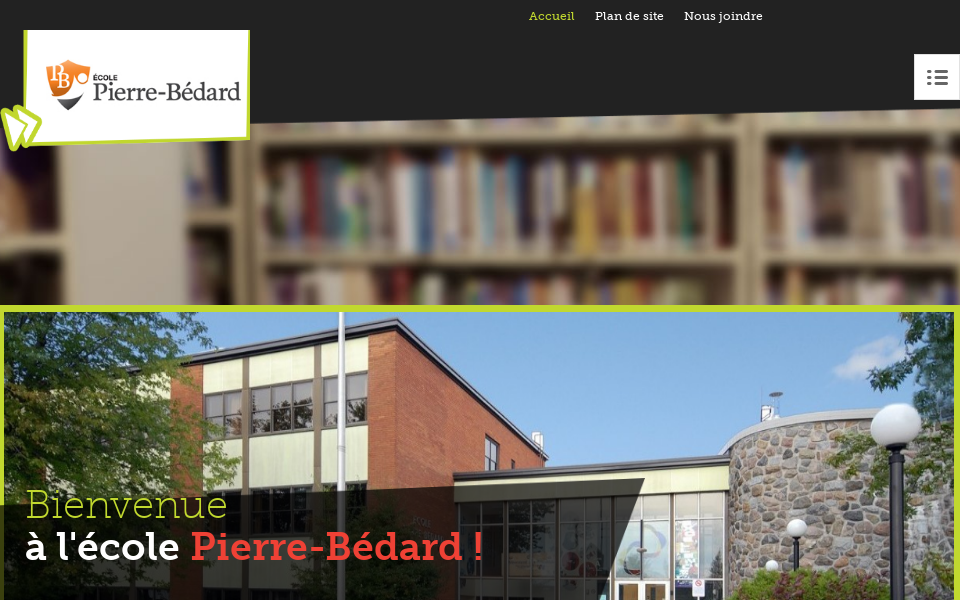 pierre-bedard.cssdgs.gouv.qc.ca/ screen capture