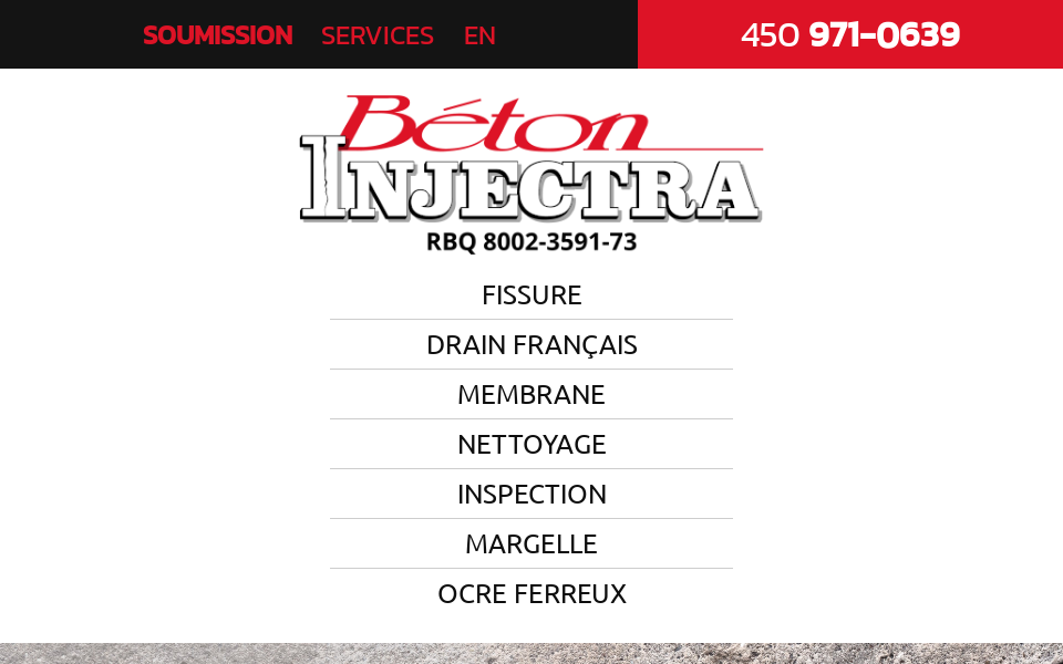 www.betoninjectra.com/ screen capture