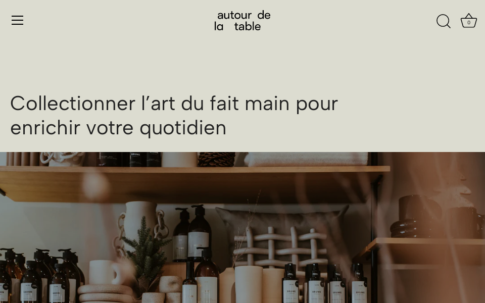 autourdelatable.ca/ screen capture