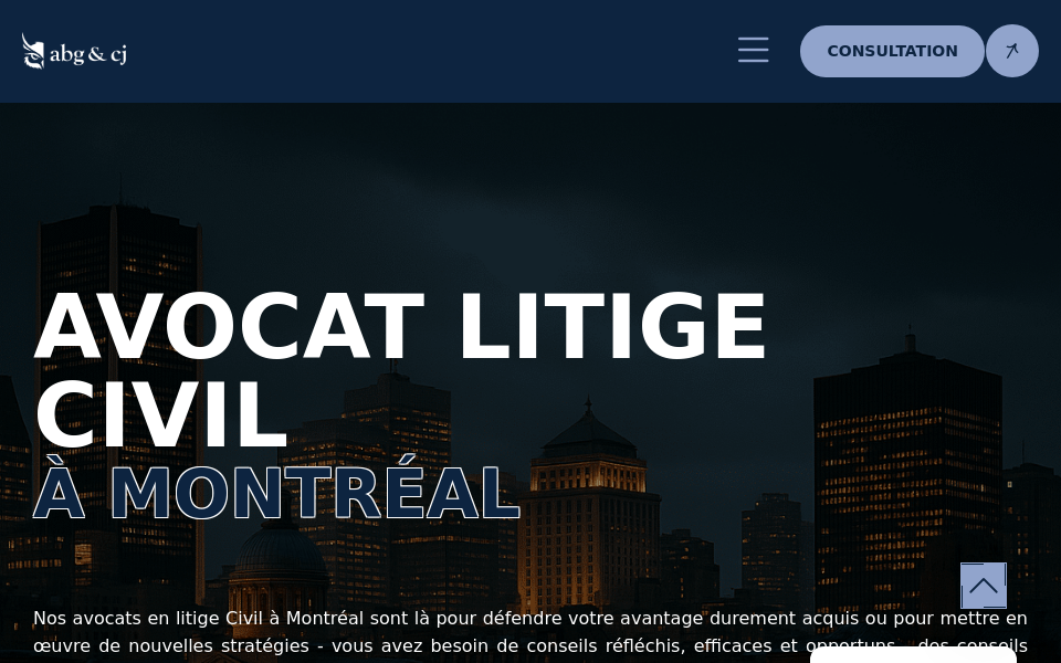 compagnieabgcj.ca/ screen capture