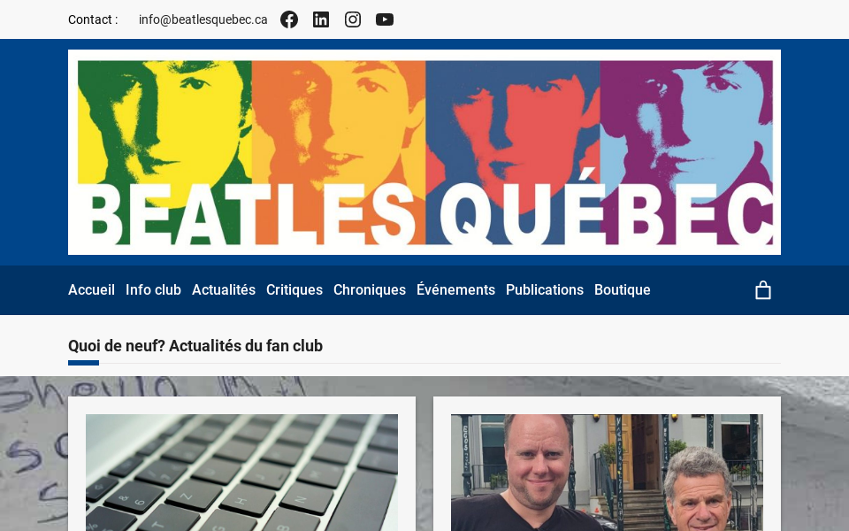 www.beatlesquebec.ca/ screen capture