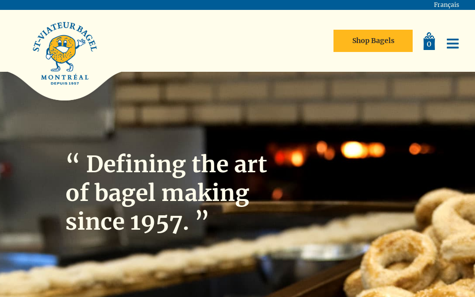 www.stviateurbagel.com/ screen capture