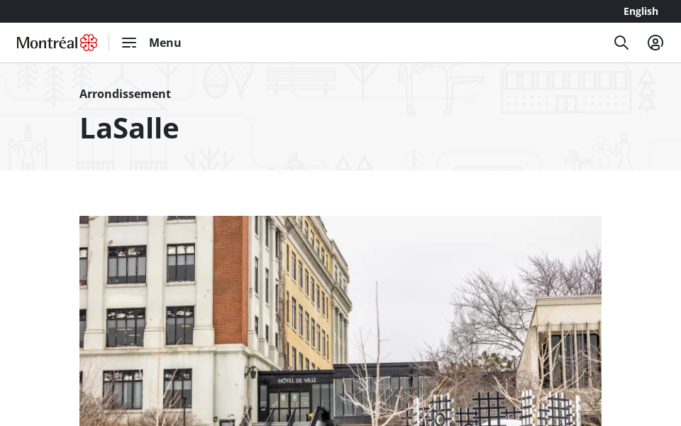 montreal.ca/lasalle screen capture