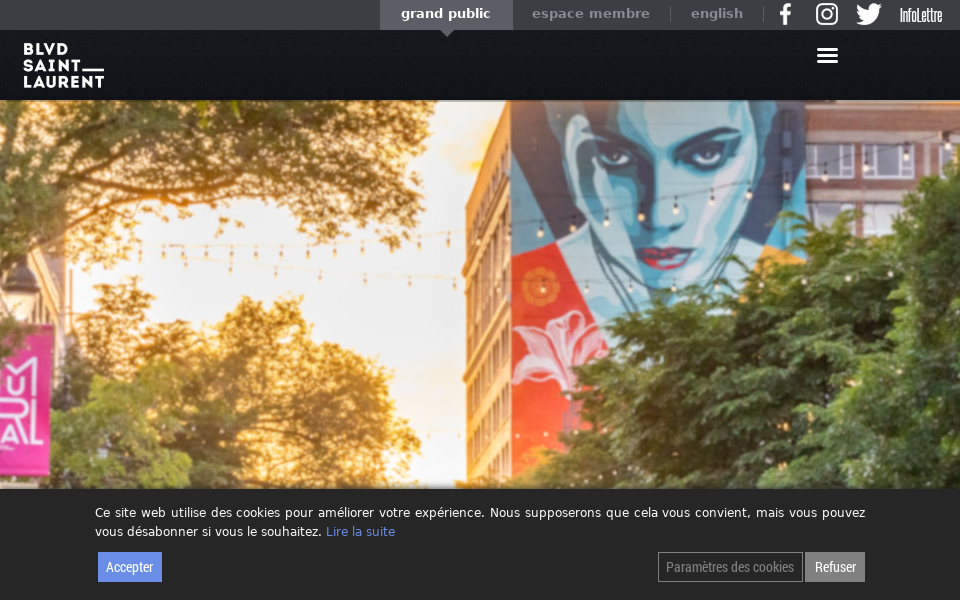 boulevardsaintlaurent.com/ screen capture