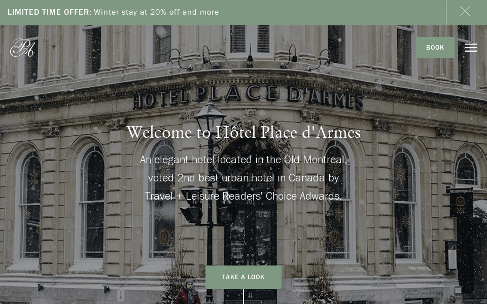 hotelplacedarmes.com/ screen capture