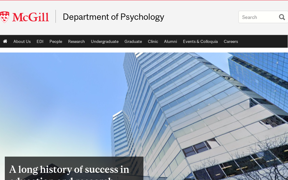 www.psych.mcgill.ca/ screen capture
