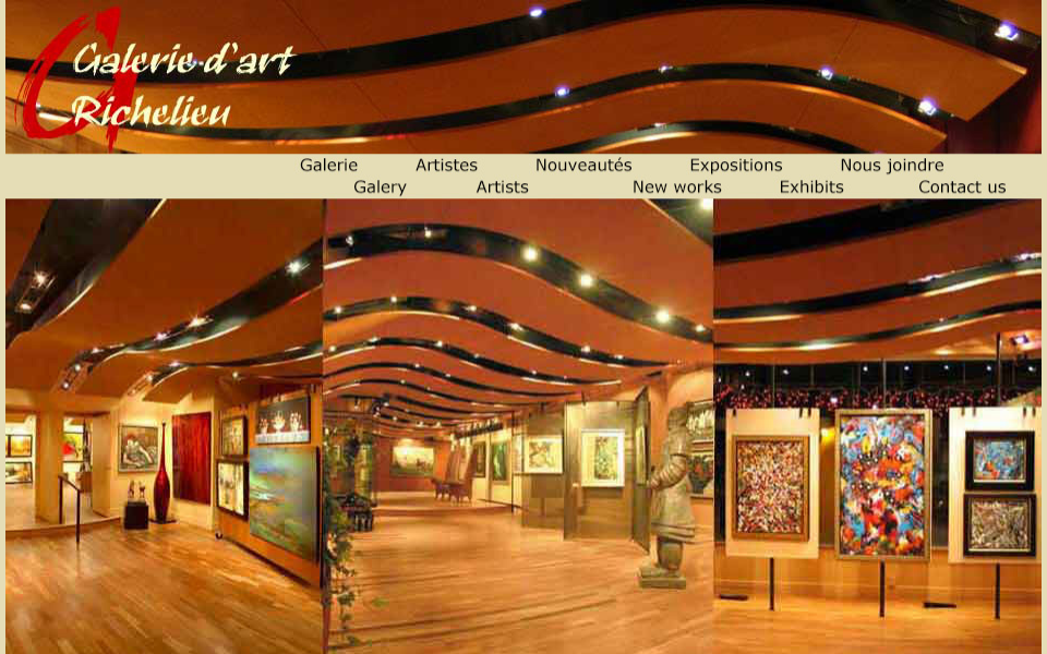www.galerierichelieu.com/ screen capture