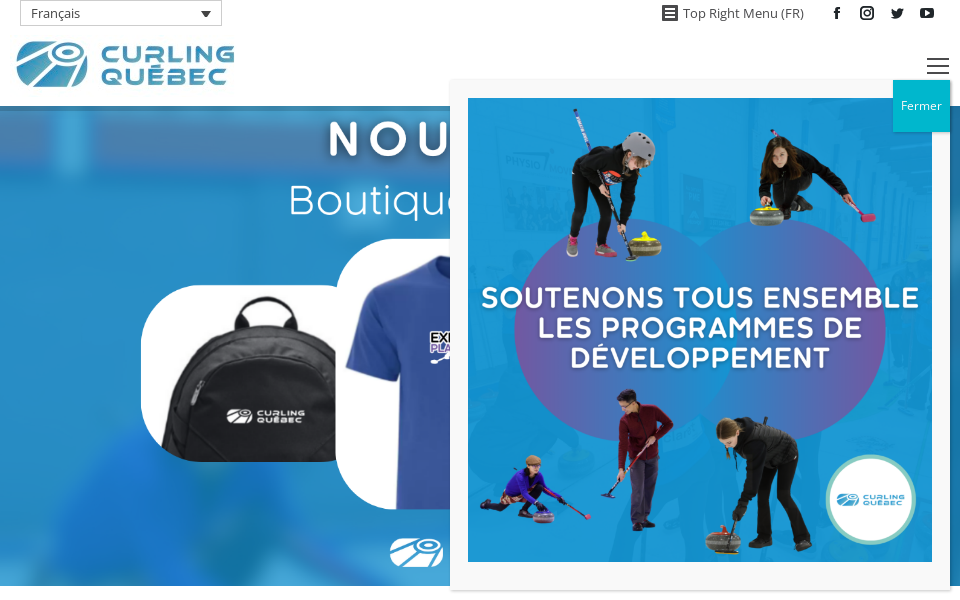 curling-quebec.qc.ca/ screen capture