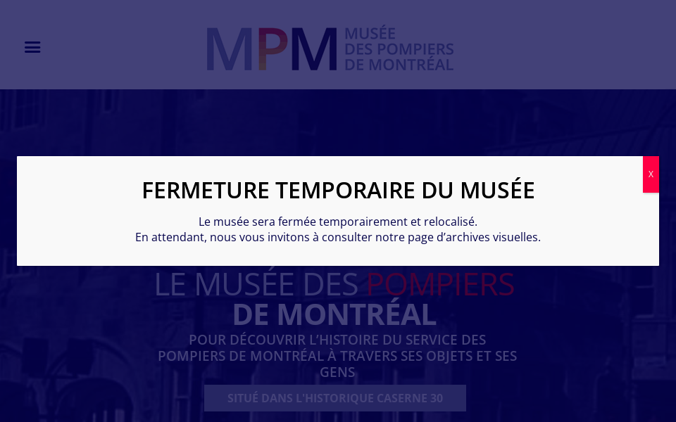 www.museedespompiers.ca/ screen capture