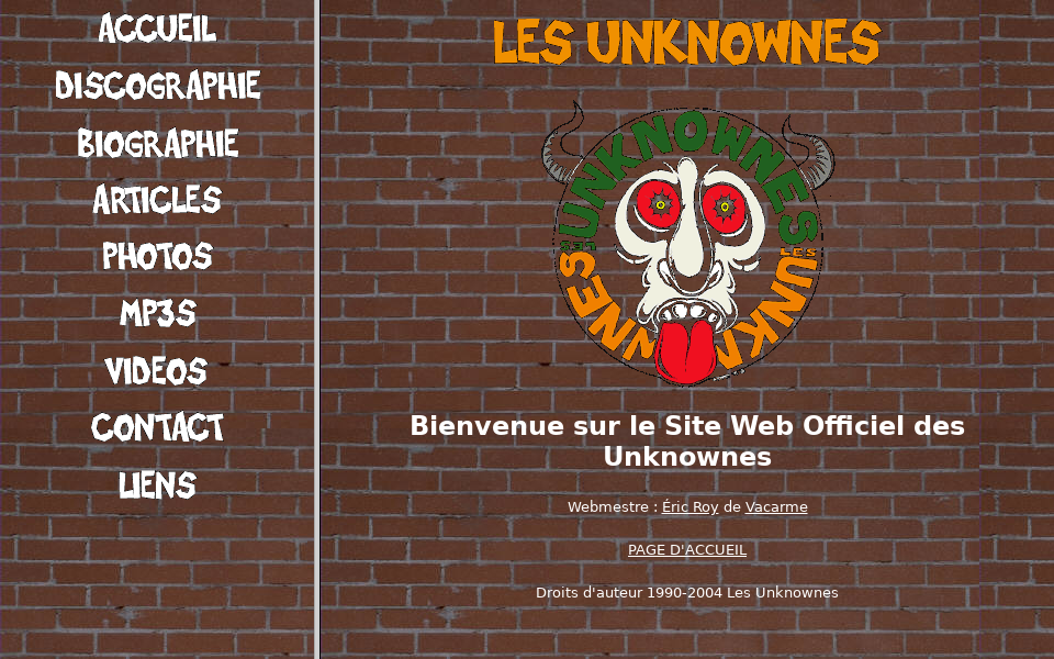 lesunknownes.chez.com/ screen capture