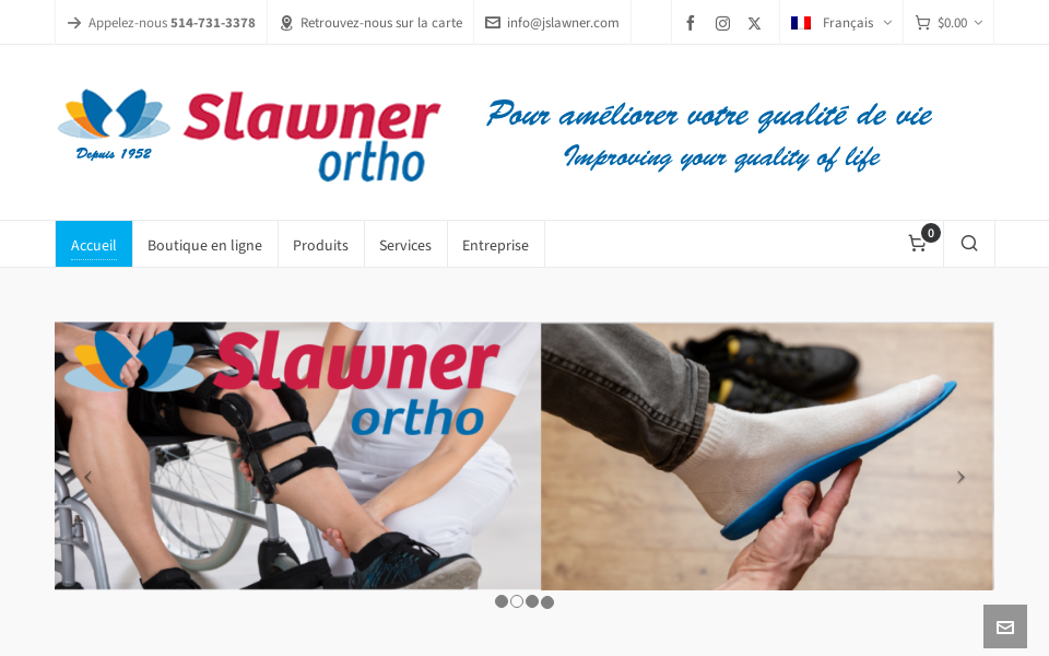 slawnerortho.com/ screen capture