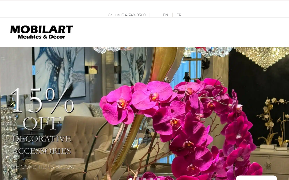 mobilart.ca/ screen capture