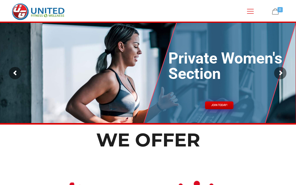 unitedgyms.com/ screen capture