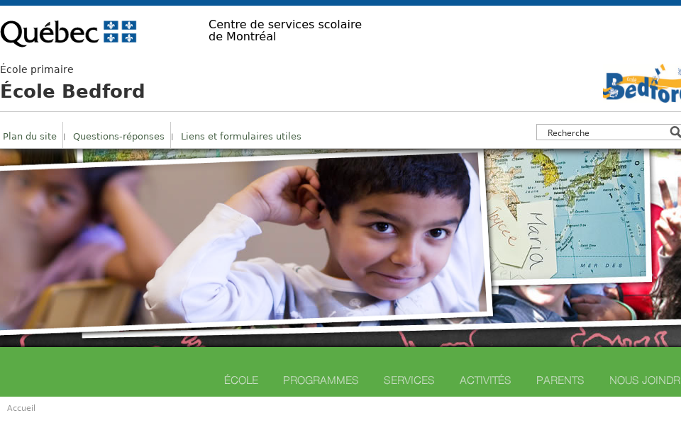 bedford.cssdm.gouv.qc.ca/ screen capture