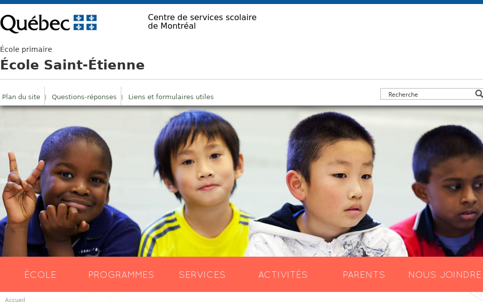 st-etienne.cssdm.gouv.qc.ca/ screen capture