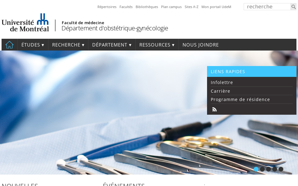 deptobsgyn.umontreal.ca/ screen capture