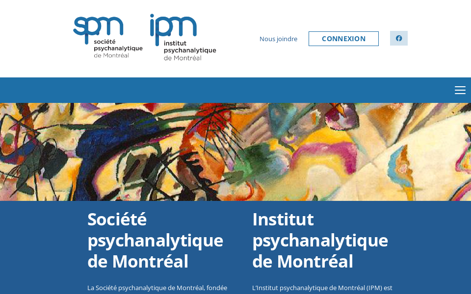 www.psychanalysemontreal.org/ screen capture