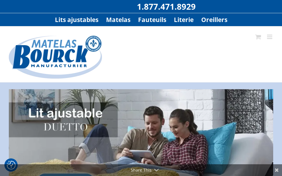 matelasbourck.com/ screen capture