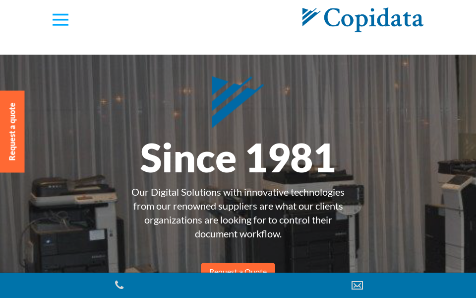 copidatainc.com/ screen capture