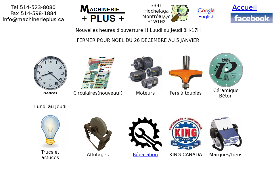 www.machinerieplus.ca/ screen capture