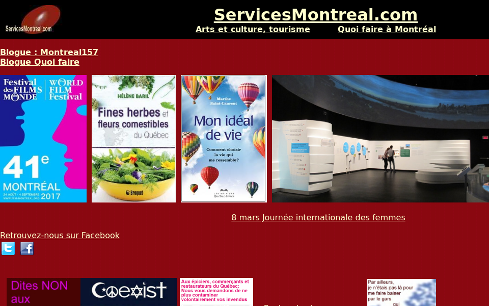 servicesmontreal.com/ screen capture