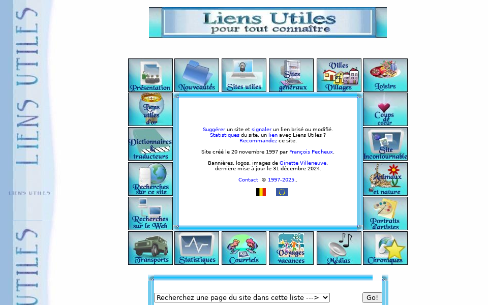 www.liensutiles.org/ screen capture