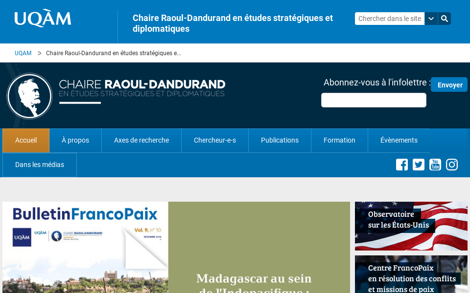 dandurand.uqam.ca/ screen capture