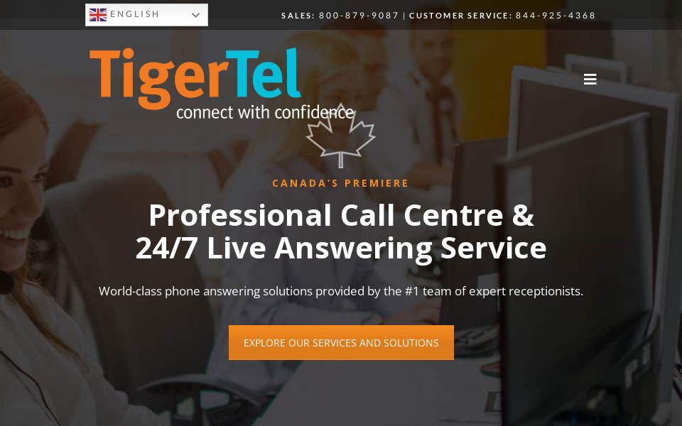 tigertel.com/ screen capture