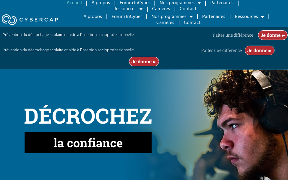 cybercap.qc.ca/ screen capture