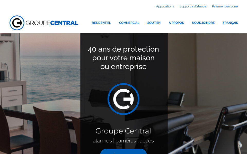 groupecentral.com/ screen capture