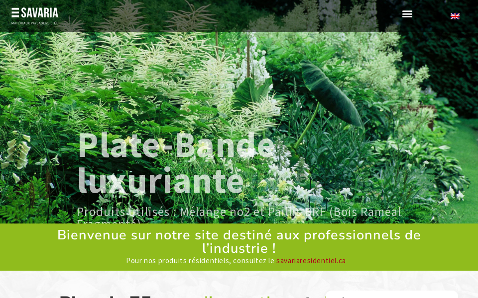 savaria.ca/ screen capture