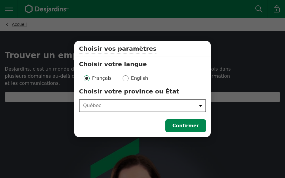 www.desjardins.com/emploi/index.jsp screen capture
