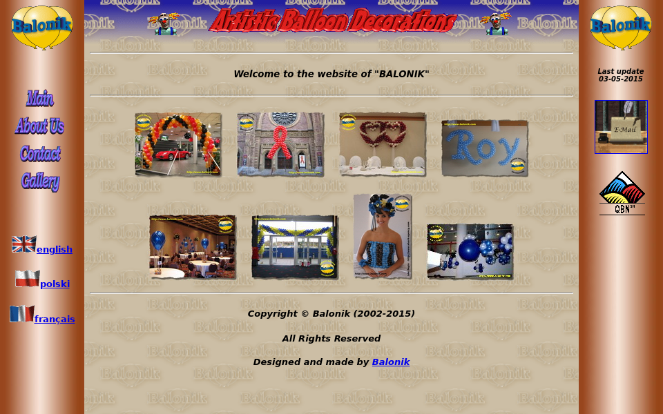 www.balonik.com/index_eng.html screen capture